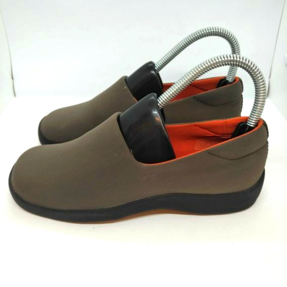 Keds Casual Comfort Slip On Shoes Women's Size‎ 6 Grey Black Cushioned Keds